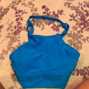 Light blue swimsuit top